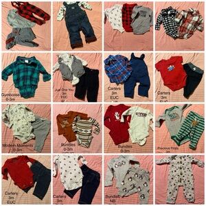 Baby Boy 3m Christmas Clothing Bundle